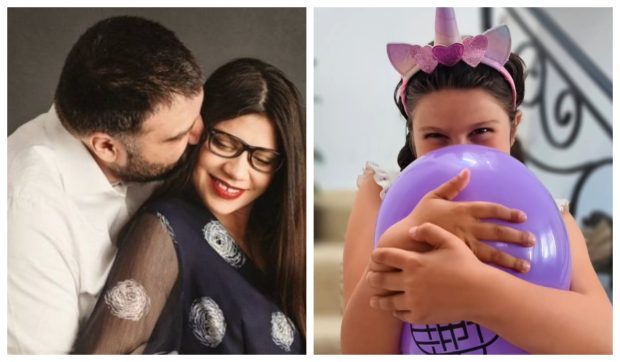 Grasu XXL și Laura Andreșan s-au reunit pentru a sărbători ziua de naștere a fiicei lor, Maria, care a împlinit 7 ani