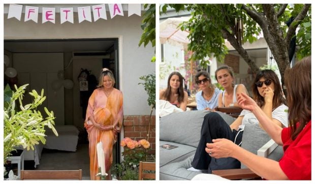 Laura Cosoi a organizat o întâlnire specială cu prietenele, înainte de nașterea celei de-a cincea fetițe