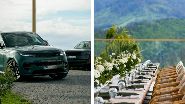 Range Rover în zona Bran: Lux și performanță înving provocările off-road la peste 200.000 de euro