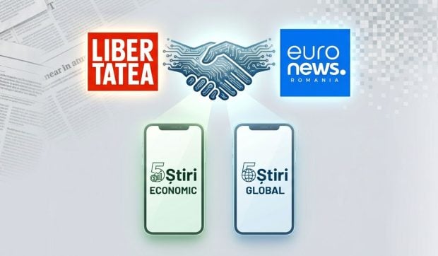 Libertatea.ro și Euronews România lansează 5Știri: formate video scurte pentru informații economice și globale explicate clar