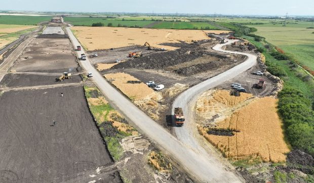 Varianta de Ocolire Timișoara Vest: primele rezultate concrete după o lună de la debutul lucrărilor