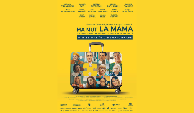 Filmul „Mă mut la mama” revine pe marile ecrane cu o proiecție specială și întâlnire cu echipa la Sala Luceafărul