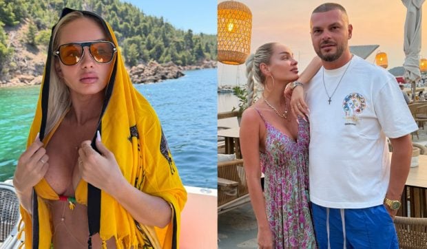 Maria Constantin se relaxează în Thassos, surprinsă în costume de baie care îi scot în evidență silueta