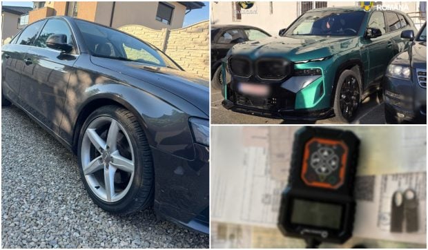 Mașini de lux de 800.000 de euro furate din Europa și vândute în România, rețeaua din 5 județe și București a fost destructurată de Poliție