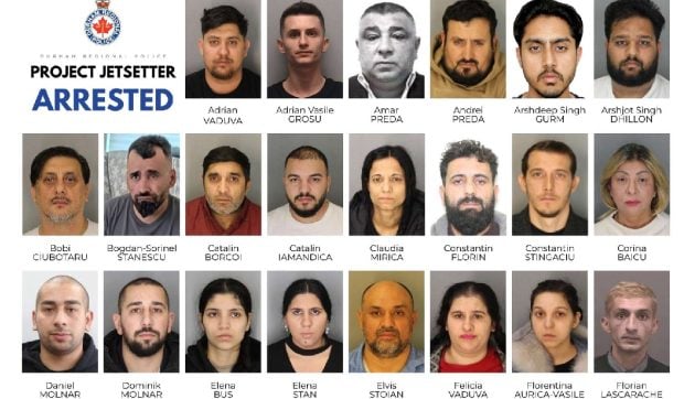 În jur de 40 de români, arestați în Canada pentru furturi și