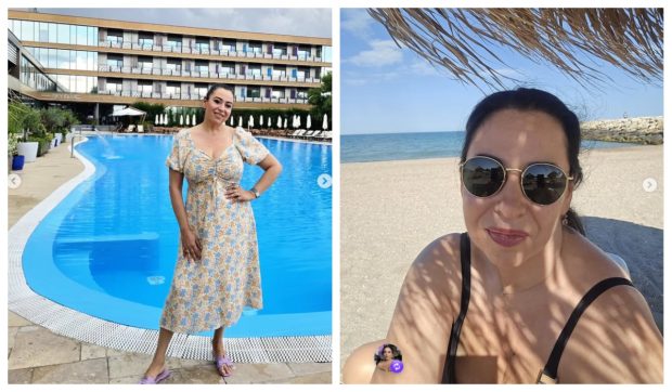 Oana Roman strălucește pe litoral după ce a slăbit 10 kilograme: „O stare de grație și bucurie”
