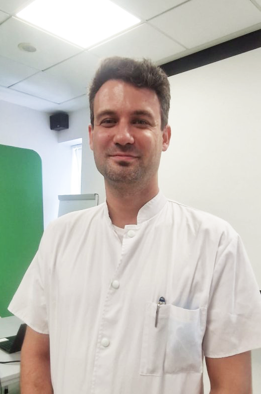 Dr. George Petrescu, medic neurochirurg la Spitalul Bagdasar-Arseni. Foto: Libertatea/Alexandra Mănăilă