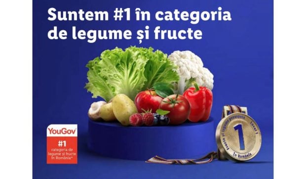 Lidl, liderul pieței românești pentru fructe și legume proaspete cu prețuri atractive