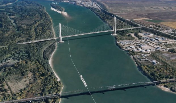 CNAIR desemnează proiectantul pentru noul pod Giurgiu-Ruse, răspunzând criticilor Bulgariei