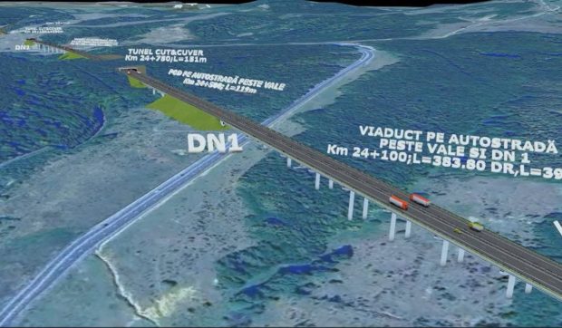 Autostrada Brașov-Făgăraș primește undă verde de mediu pentru construcția unei șosele moderne de 49,3 km