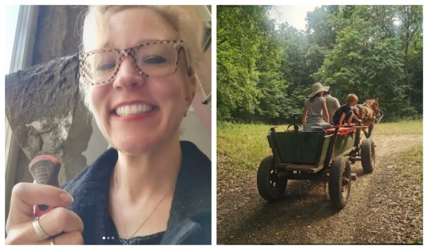 Familia bavareză care a ales viața rurală din Transilvania: „Toaletă în curte, dar internet rapid și costuri mici”
