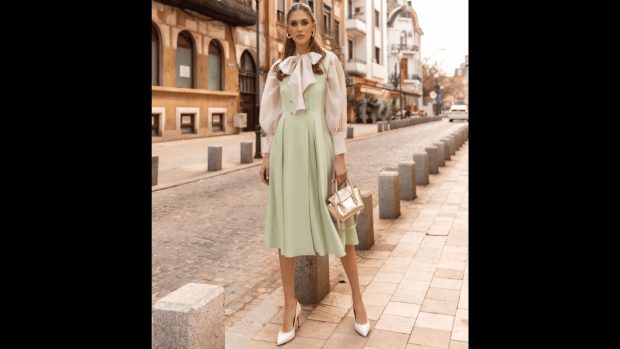 Rochia midi – alegerea versatilă preferată de femeile moderne