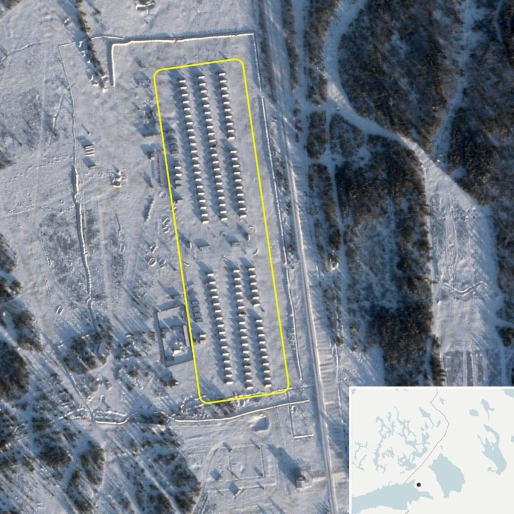 rusia consolidare militara granita nato imagini satelit