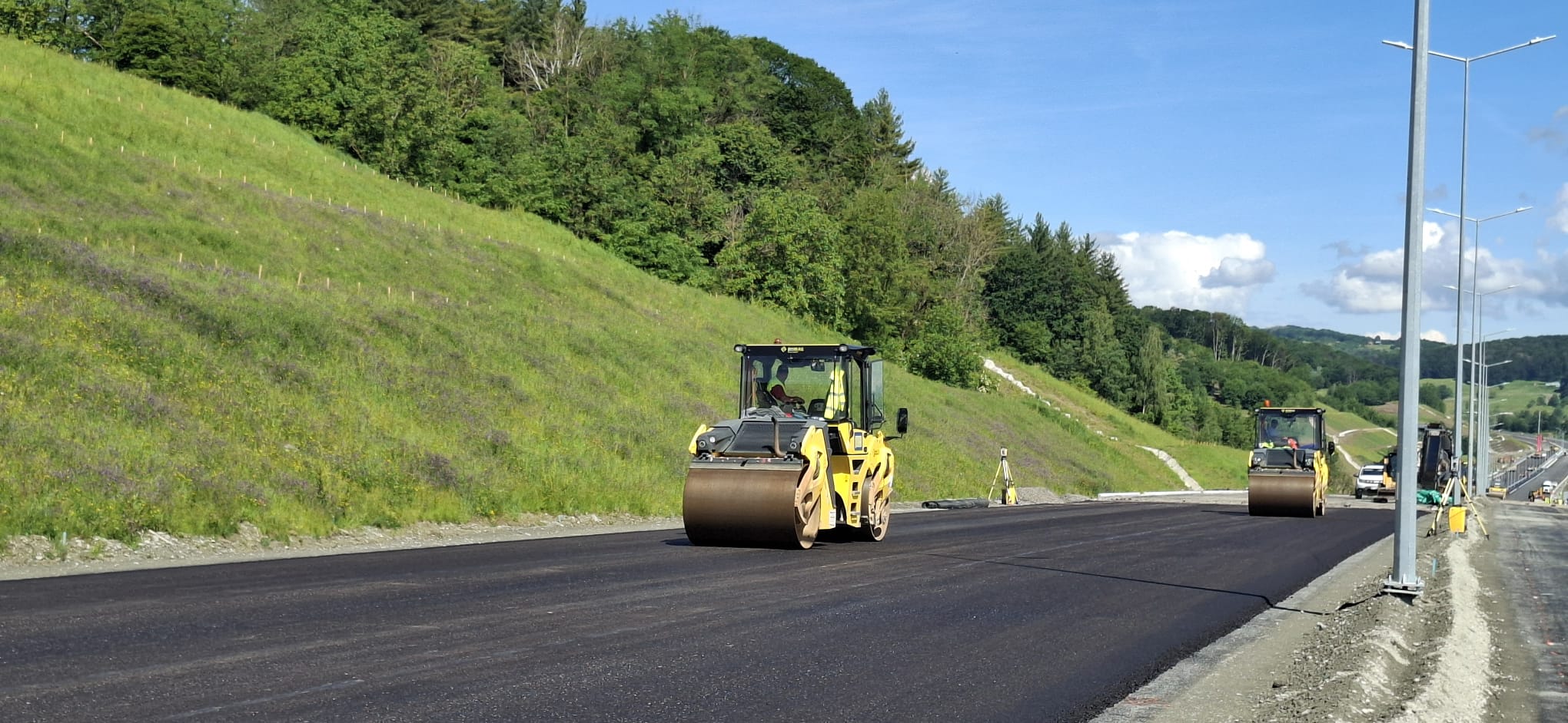 A1 Sibiu-Pitești: lotul Tigveni-Curtea de Argeș, gata în proporție de 95%