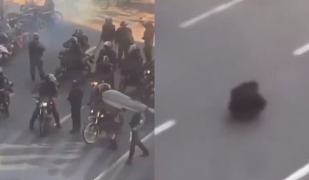 Tânărul din Teheran, care a stârnit reacții similare „momentului Tiananmen”, condamnat la 10 ani de detenție