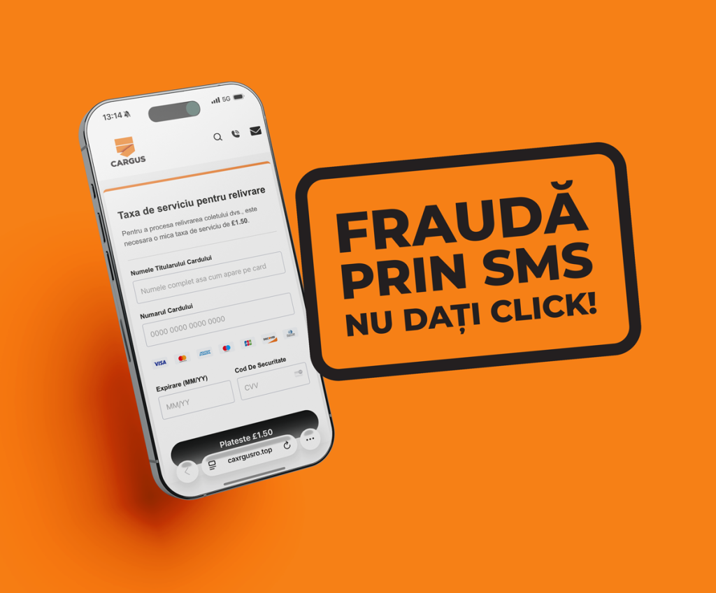 Val de SMS-uri false în numele Cargus. Ce trebuie să faci dacă primești mesajul