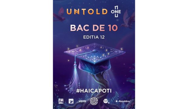 UNTOLD premiază performanța elevilor cu nota 10 la Bacalaureat cu acces gratuit la festival