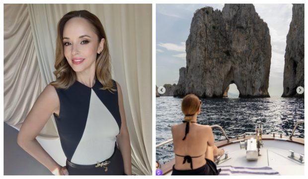 Andreea Marin strălucește pe insula Capri: între răsfățul vacanței și proiecte profesionale