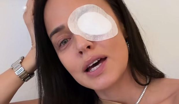 Ce a pățit Andreea Raicu la ochi: „Este al naibii de dureros”