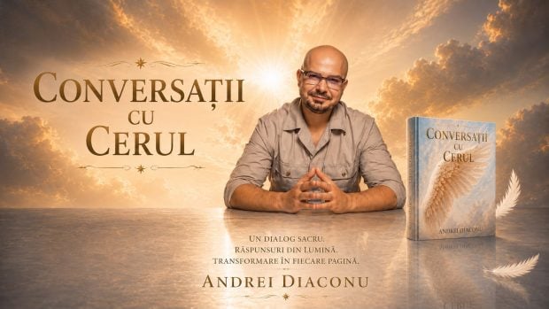 Lansarea cărții „Conversații cu Cerul” de Andrei Diaconu stârnește un val de emoții și povești în rândul cititorilor