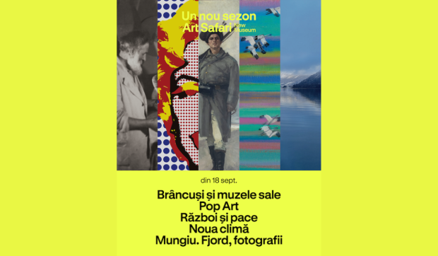 Art Safari New Museum anunță expoziții de excepție în cel de-al doilea sezon din 2026: Brâncuși și muzele sale, Pop Art, Război și pace