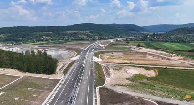 Autostrada Transilvania: Deschiderea lotului Poarta Sălajului – Zimbor, așteptată în iulie, restul tronsonului – abia iarna aceasta