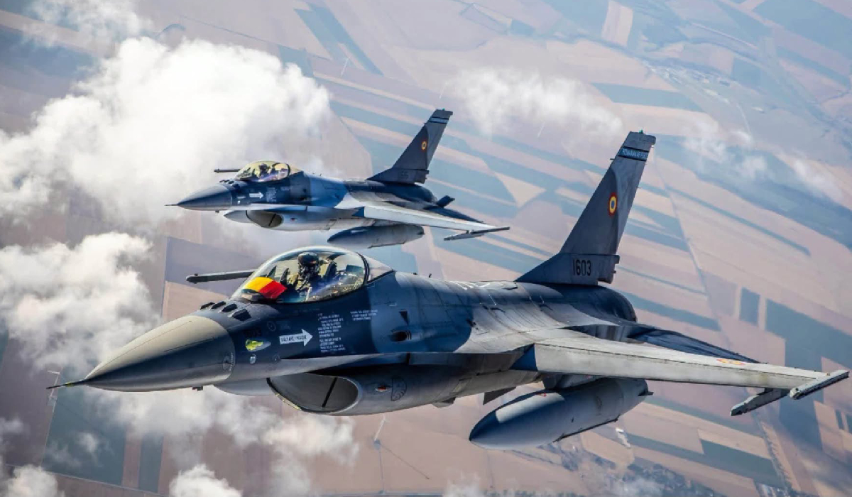 Piloți români de avioane F-16 povestesc cum sunt doborâte dronele care intră în spațiul aerian al țării. Demonstrație la Baza 86 Aeriană Borcea