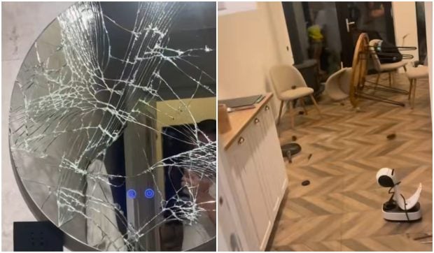 Incendiu de furie la o cabană din Brebu: Două cupluri au distrus proprietatea în totalitate