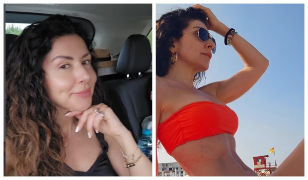 Imagini cu Carmen Brumă în costum de baie, la 49 de ani. Cum arată locul în care ea și Mircea Badea s-au cazat, în Salonic. Priveliștea este spectaculoasă