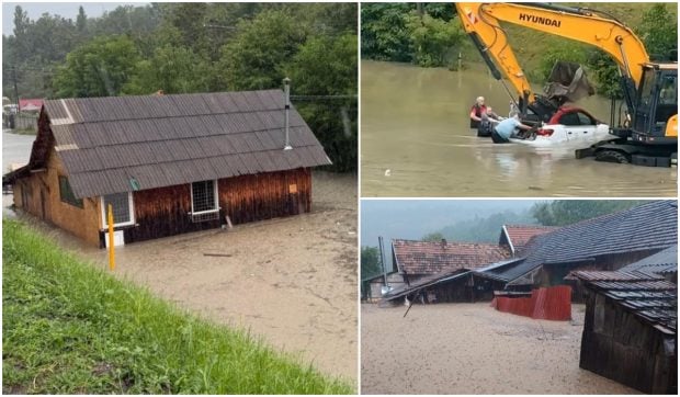 Cod roșu de inundații în zonele deja lovite de furtuni. Hidrologii anunță viituri pe râuri din Dâmbovița și Prahova în următoarele 24 de ore