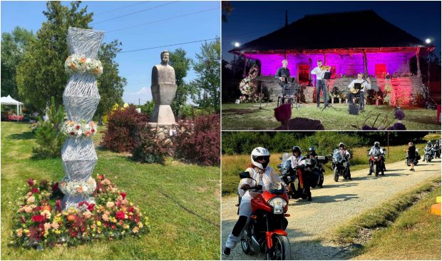 Magia muzicii și arta lui Brâncuși, între drone, motociclete și povești la Târgu Jiu și Hobița