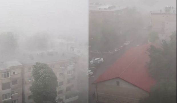 Cod portocaliu de furtuni în Galați și localitățile limitrofe: avertizare RO-ALERT până seara
