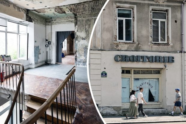Ce ascunde clădirea scorojită de lângă Casa Mița Biciclista, unde își făcea costumele Dem Rădulescu. Locul renaște acum, după zeci de ani