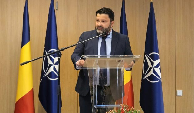 Reacția amasadorului României la NATO după ce un avion F-16 a doborât o dronă în spațiul aerian românesc