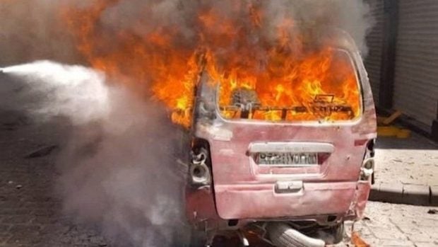 Explozii în apropierea hotelului în care se află președintele Macron, în timpul vizitei sale istorice la Damasc