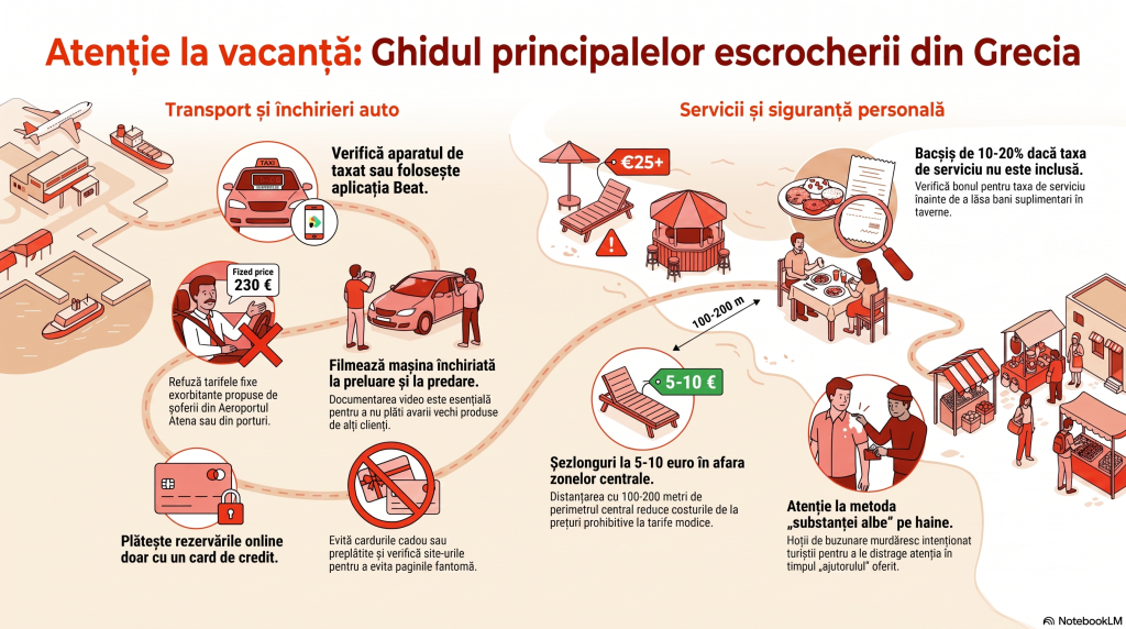 Escrocheria „localnicului binevoitor” și alte capcane din Grecia. Cum să nu cazi în plasa hoților în această vară