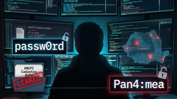 Hackerul care ar fi compromis datele ANCPI dezvăluie parole surprinzător de simple folosite de angajați