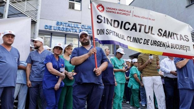 Sanitas anunță grevă generală în spitale, din 28 iulie, din cauza noii legi a salarizării: „Au început deja presiunile asupra angajaților”