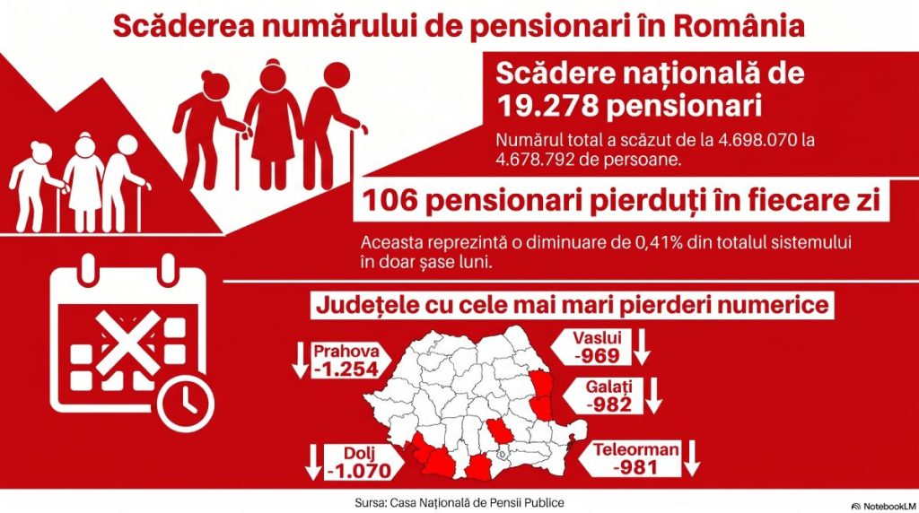infografic pensionari ianuarie iunie 2026