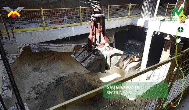Magistrala 6 de metrou înaintează sub București: Câți kilometri au excavat „Sfânta Maria” și „Sfânta Ana” și care este stadiul stațiilor