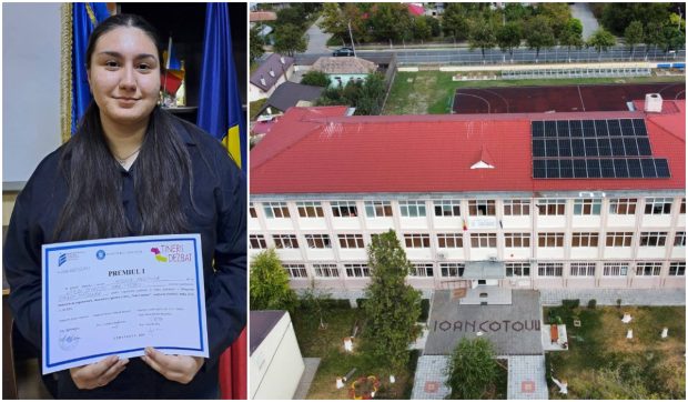 Eleva cu media 10 la BAC din Constanța a susținut examenul departe de liceul ei, în condiții dificile