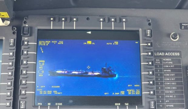 Incendiul de la bordul navei Gas Lisbon din Marea Neagră s-a stins, anunță DSU, dar nimeni nu poate urca la bord