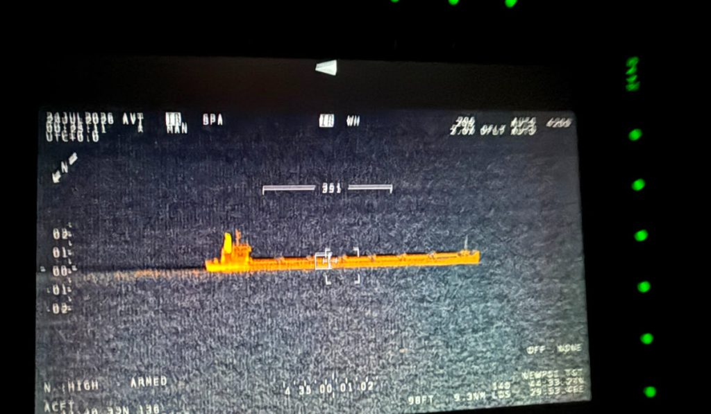 Nava Christiana B avariată în Marea Neagră
