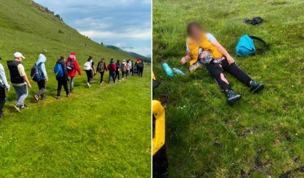 O profesoară, grav rănită de trăsnet în Munții Bucegi în timpul unei drumeții cu elevii