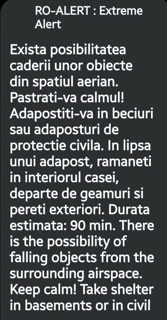 RO-Alert Galați 24 iulie 2026