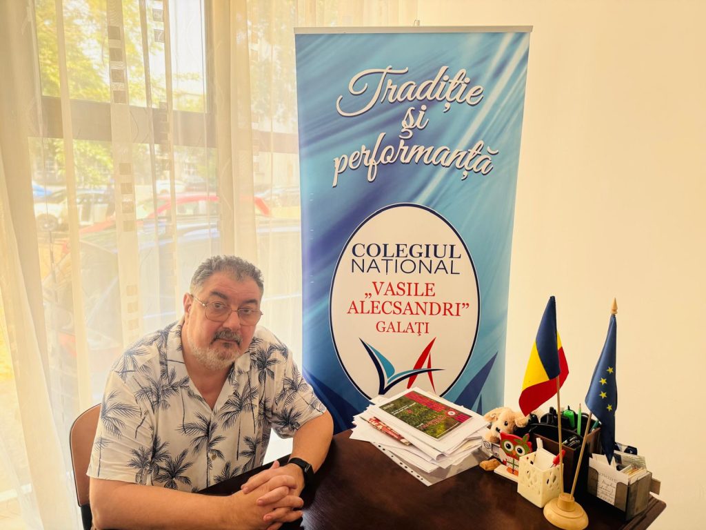 Romeo Zamfir, director Colegiul National Vasile Alecsandri din Galați