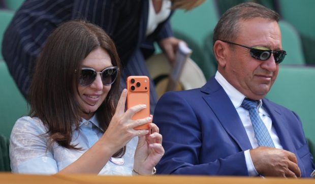 Simona Halep și Dorin Mateiu, prima apariție oficială ca cuplu în Loja Regală de la Wimbledon, alături de Prințesa de Wales