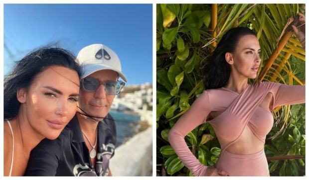 Imagini cu Lavinia Pîrva în costum de baie, pe o plajă exotică. Soția lui Ștefan Bănică a făcut senzație în vacanță