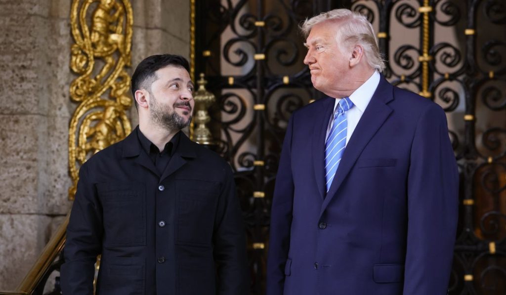 Volodimir Zelenski și Donald Trump