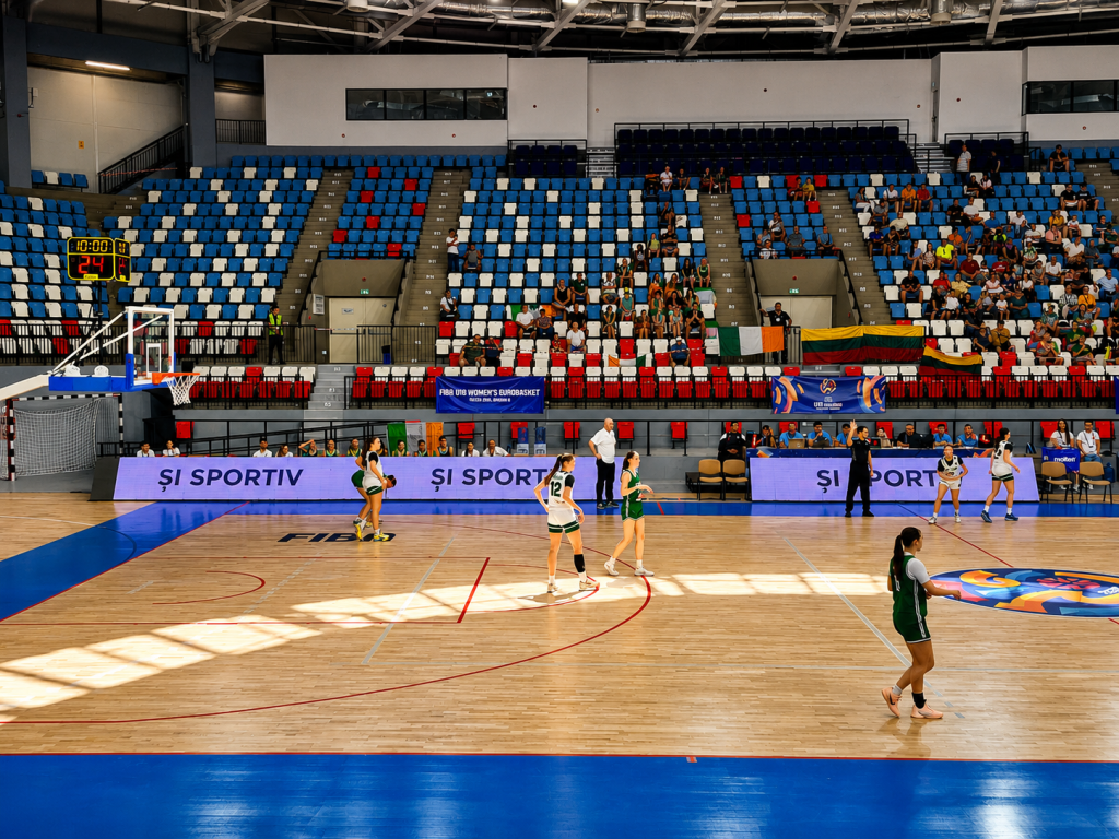 România are o nouă sală polivalentă. Bijuteria de la malul Dunării inaugurată cu meci în campionatul european de baschet